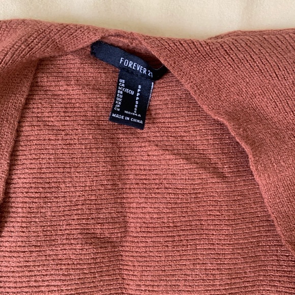 cropped tie sweater - Picture 2 of 7